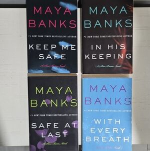 4 Maya Banks Slow Burn Series Adult Romance Books